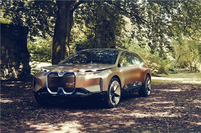 BMW iNext electric SUV begins testing